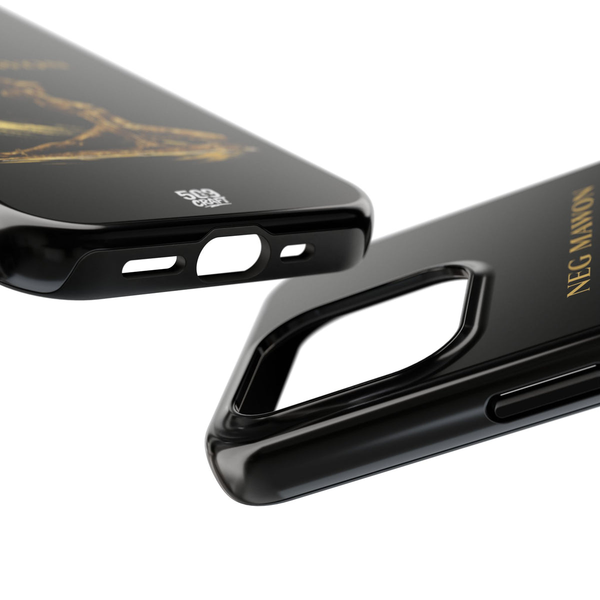 Neg Mawon Phone Case – Matte Black Edition