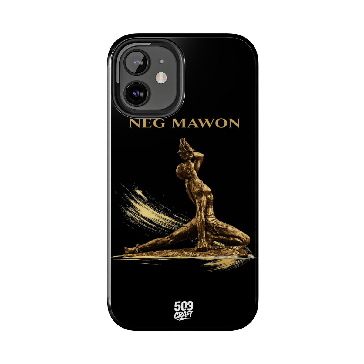 Neg Mawon Phone Case – Matte Black Edition
