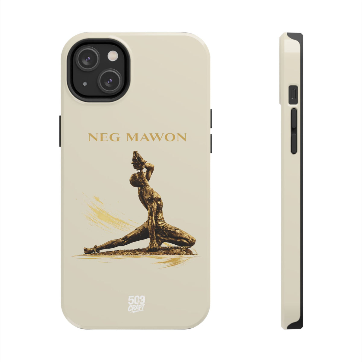 Neg Mawon Phone Case – Sand Beige Edition