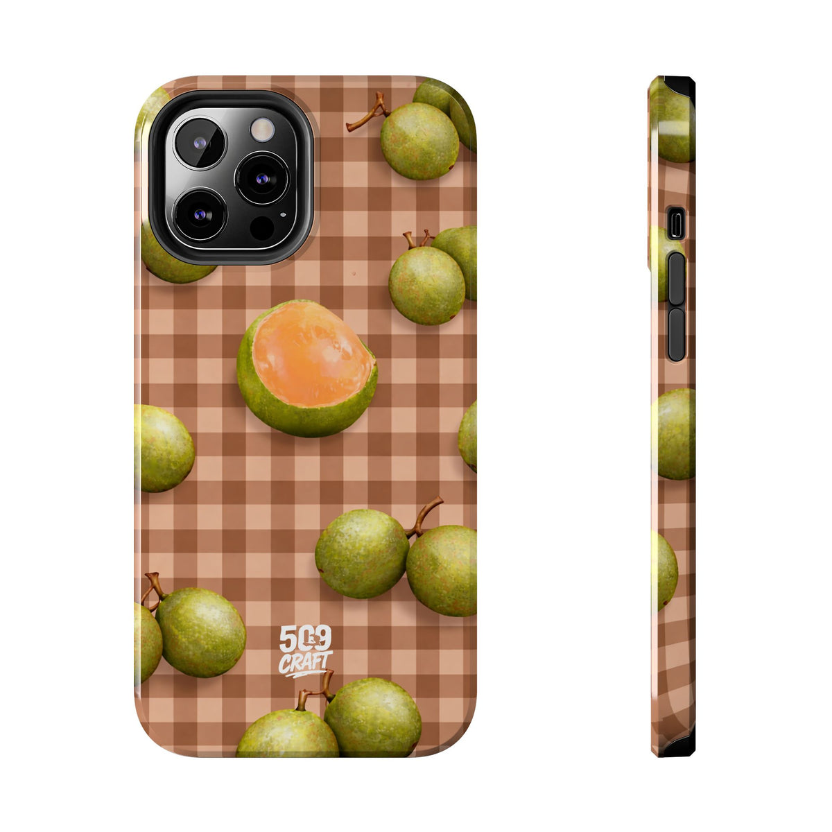 Coque de téléphone Nepnep — Marron