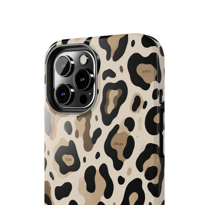 Leopard Print Tough Phone Case