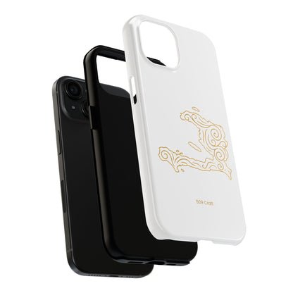 Golden Map - Phone case