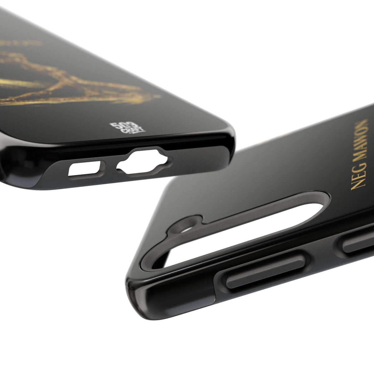 Neg Mawon Phone Case – Matte Black Edition