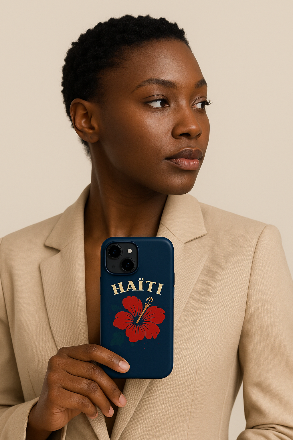 Haïti Hibiscus – Floral Haitian iPhone Case