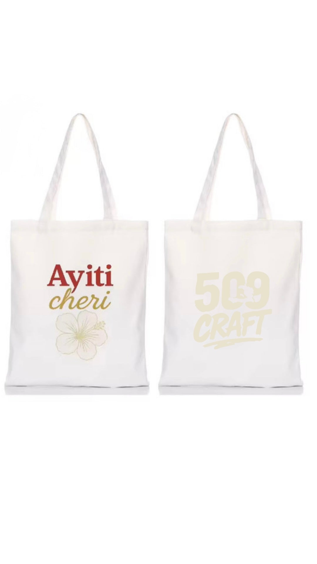 Ayiti Cheri Tote Bag