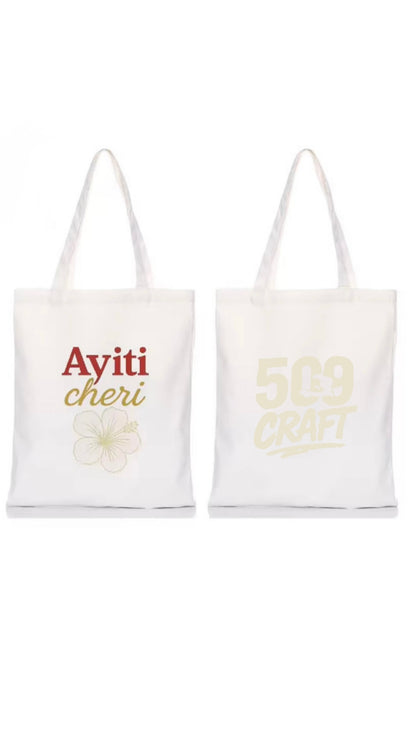 Ayiti Cheri Tote Bag