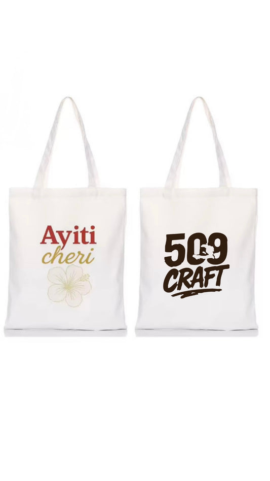 Ayiti Cheri Tote Bag