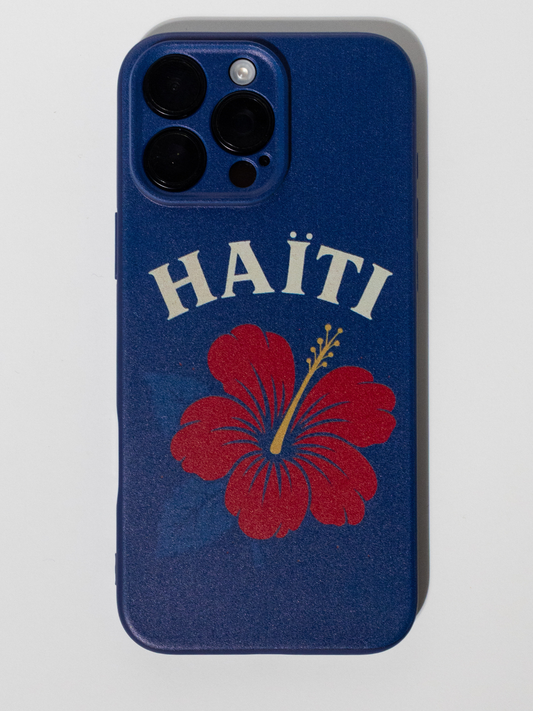 Haïti Hibiscus – Floral Haitian iPhone Case