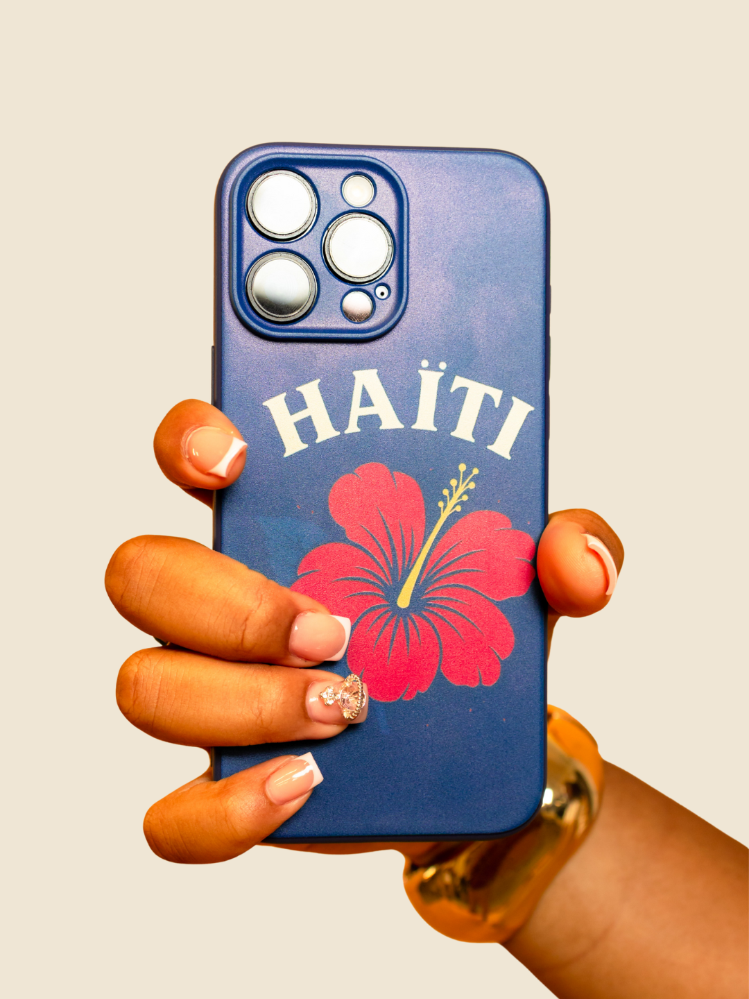 Haïti Hibiscus – Floral Haitian iPhone Case