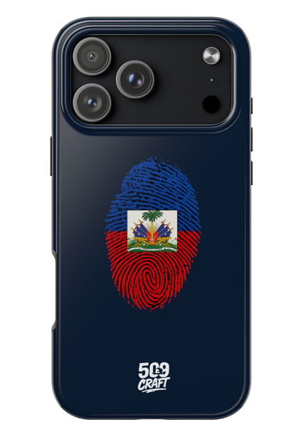 Haiti Fingerprint — Phone Case