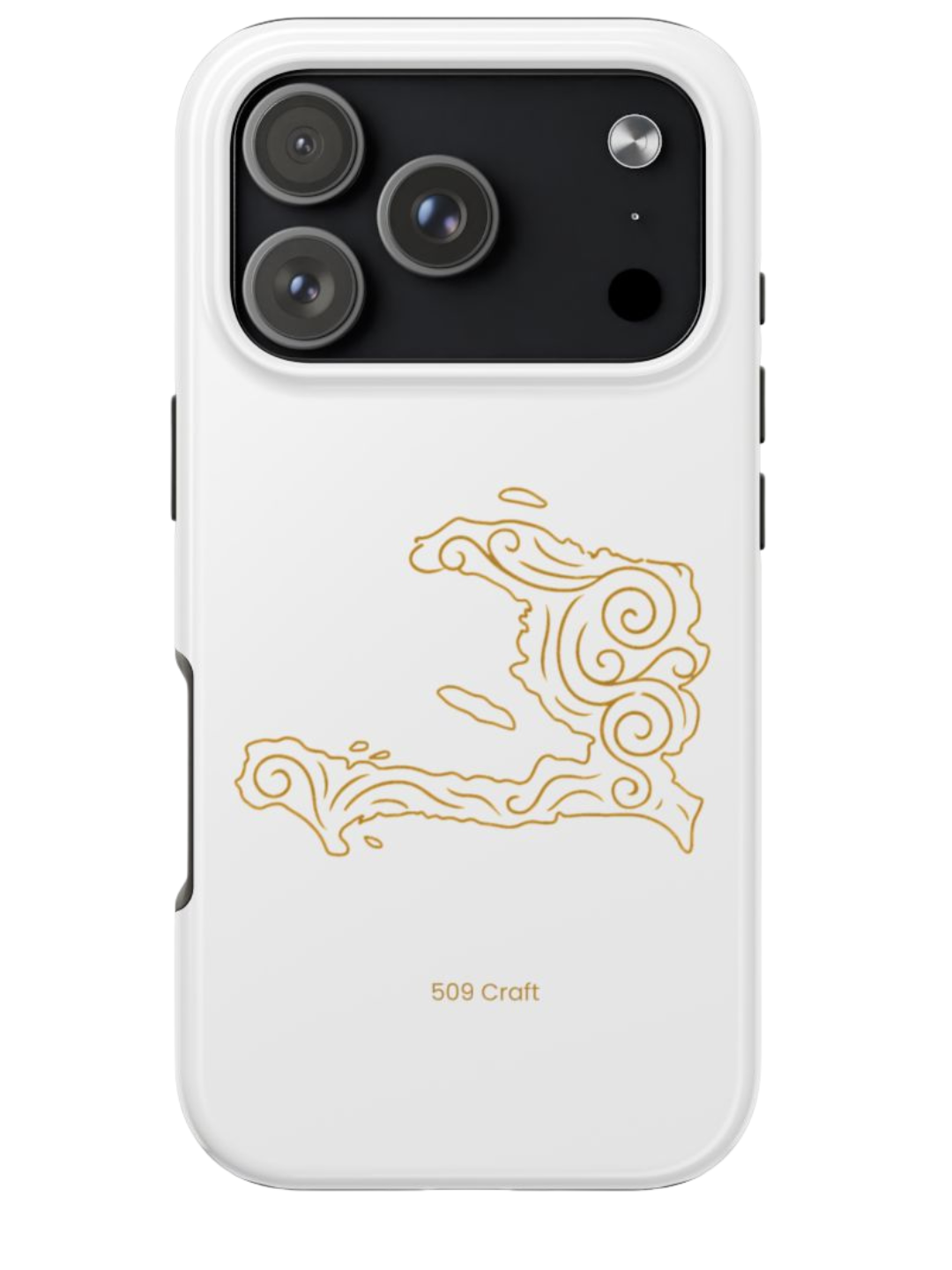 Golden Map - Phone case