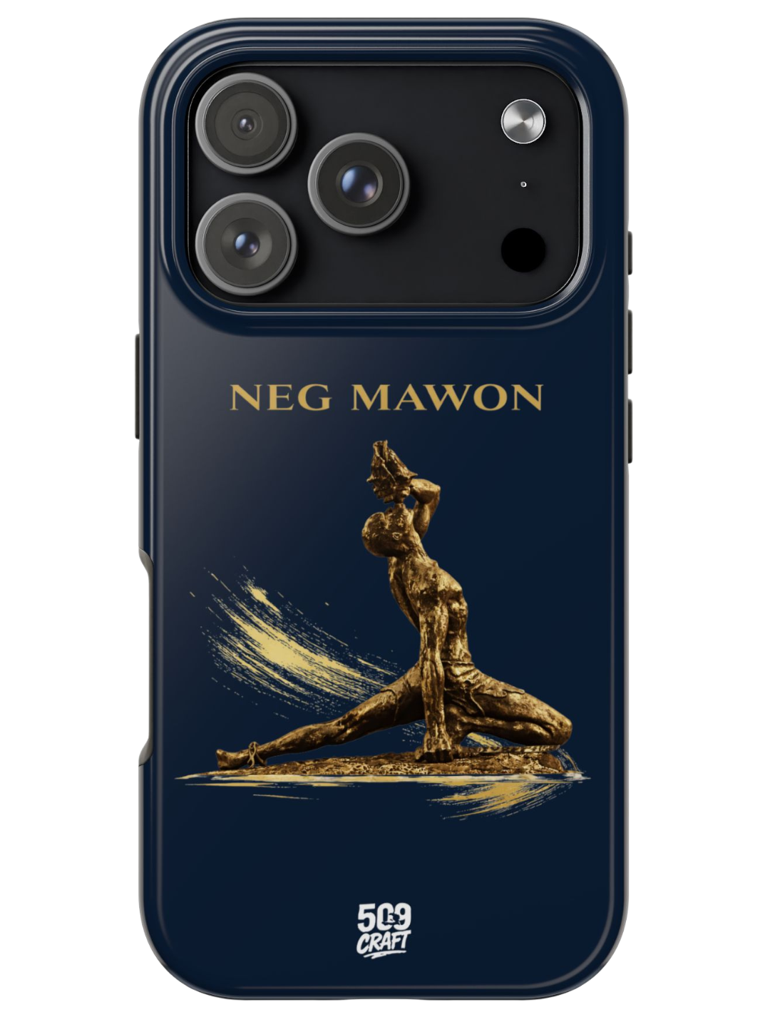Neg Mawon Phone Case – Navy Blue Edition