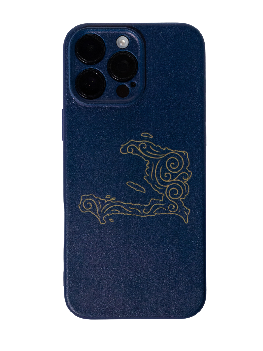 Haiti Map Phone Case with Gold Design | 509CRAFT"