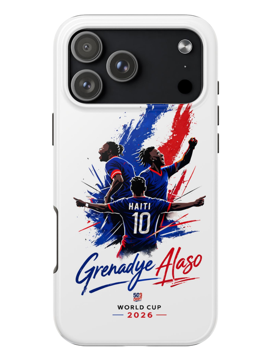 La Muraille — Coque de téléphone Haïti Coupe du Monde 2026
